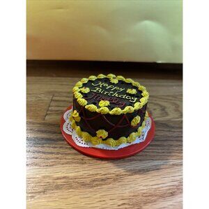 PLEASANT Co American Girl Molly Birthday Party Treats CHOCOLATE CAKE